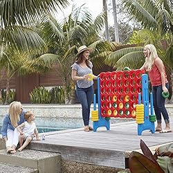 ECR4Kids Jumbo 4-To-Score, Giant Game, Assorted