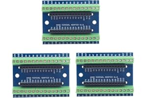 HiLetgo 3pcs Nano V3.0 3.0 Controller Terminal Adapter Expansion Board Nano IO Shield Simple Extension Plate for Arduino Mano AVR ATMEGA328P
