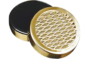 WOCIUD Cigar Humidifier - for Tobacco Moisturizing and Increased Humidity,Round and PVC Material, Gold Tone