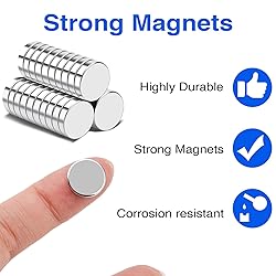 TRYMAG Magnets, 30Pcs Strong Rare Earth Magnets