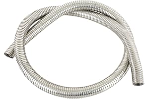 TORDXICS Universal stainless steel Exhaust Flex Pipe Flex Tube-72" 6 Feet Length 1.25" ID