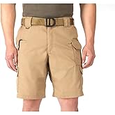 5.11 Tactical Cargo Shorts for Men, Taclite Pro 9.5" Ripstop Lightweight EDC, Coyote, 30, Style 73287ABR