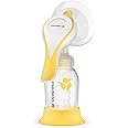 Medela Manual breast pump with Flex Shields Harmony Single Hand for More Comfort and Expressing More Milk