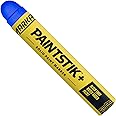Markal 80735 BL-W Paintstik - Bleed Through Water Based Primer Solid Paint Marker, Blue (Pack of 12)