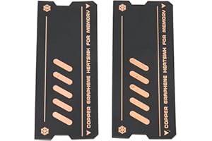 2 Pack Memory Cooler, Memory Cooling Heatsink Graphene Fast Conduction, PC Copper Heat Sink, for DDR4 DDR5 Laptop Memory