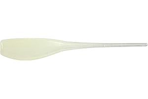 Bobby Garland Mo' Glo 2-Inch Baby Shad Glow-in-The-Dark Soft Plastic Fishing Lure, 18 per Pack