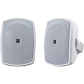 YAMAHA NS-AW190WH 2-Way Indoor/Outdoor Speakers (Pair, White)