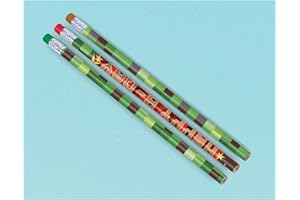 Amscan 398567 "TNT Party!" Pencils, Birthday, Multicolor, One Size