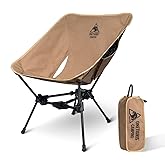 ONETIGRIS Tigerblade Camping Chair, Lightweight Folding Backpacking Hiking Chair, Compact Portable 330 lbs Capacity