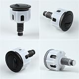 Ranuw Toilet Push Button Double Flush Replacement Tank WC Parts Adjustable view 8