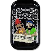 Rolling Tray Premium Metal Tray with Design - Perfect Size for Home Or Travel Accessories,11