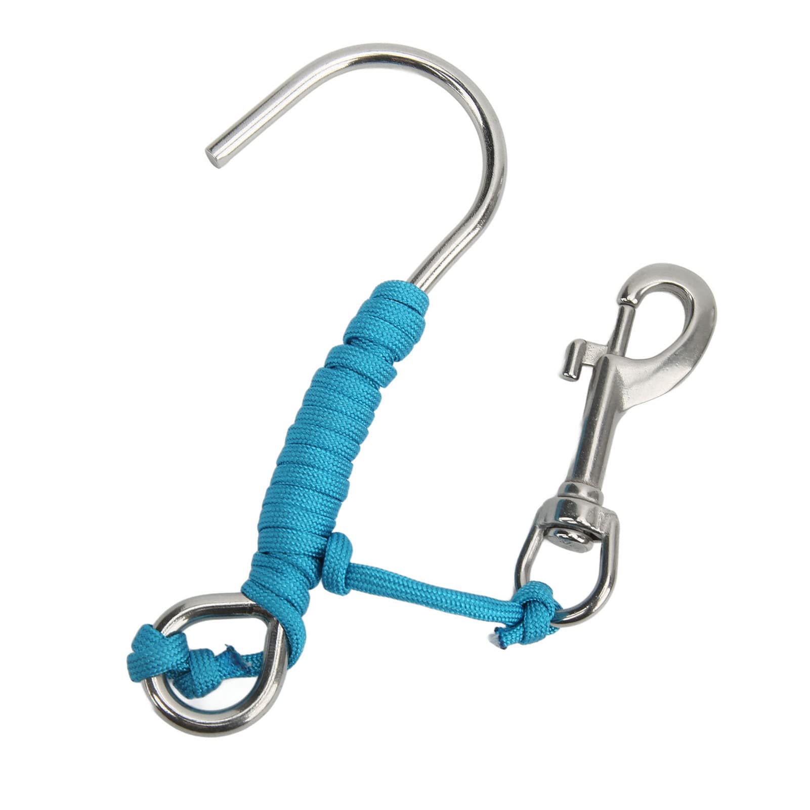 Cosiki Reef Hook, Heavy Duty Compact Reef Drift Hooks Single Nylon Reef Hook Diving Clips For Diving