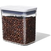 OXO Good Grips POP Container, Airtight Food Storage for Pantry, 1.7 Qt | Airtight Container for Coffee Beans, Sugar, Rice, One-Push Lid, Stackable, Dishwasher Safe, Rectangle Shape
