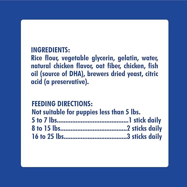 N-BONE PUPPY TEETHING TREATS,CHICKEN, 3.74 OZ (111150)