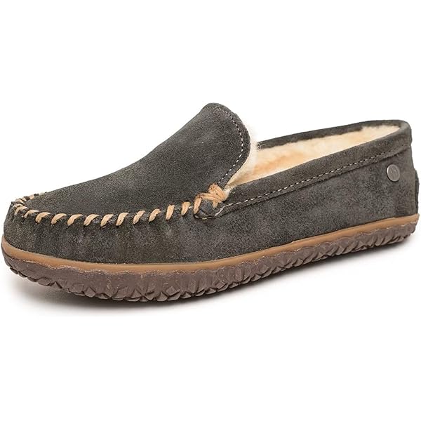 Mocassino Scamosciato Uomo Mokkers - Oliver - Pantofole Tipo Mocassino Interno In Lana - Uomo (41 Babbucce Mocassino Uomo