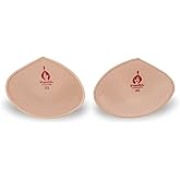 Handful Lights Out Thick Bra Pad Inserts for Sports Bras, Mastectomy Bras, and Swimsuit Tops