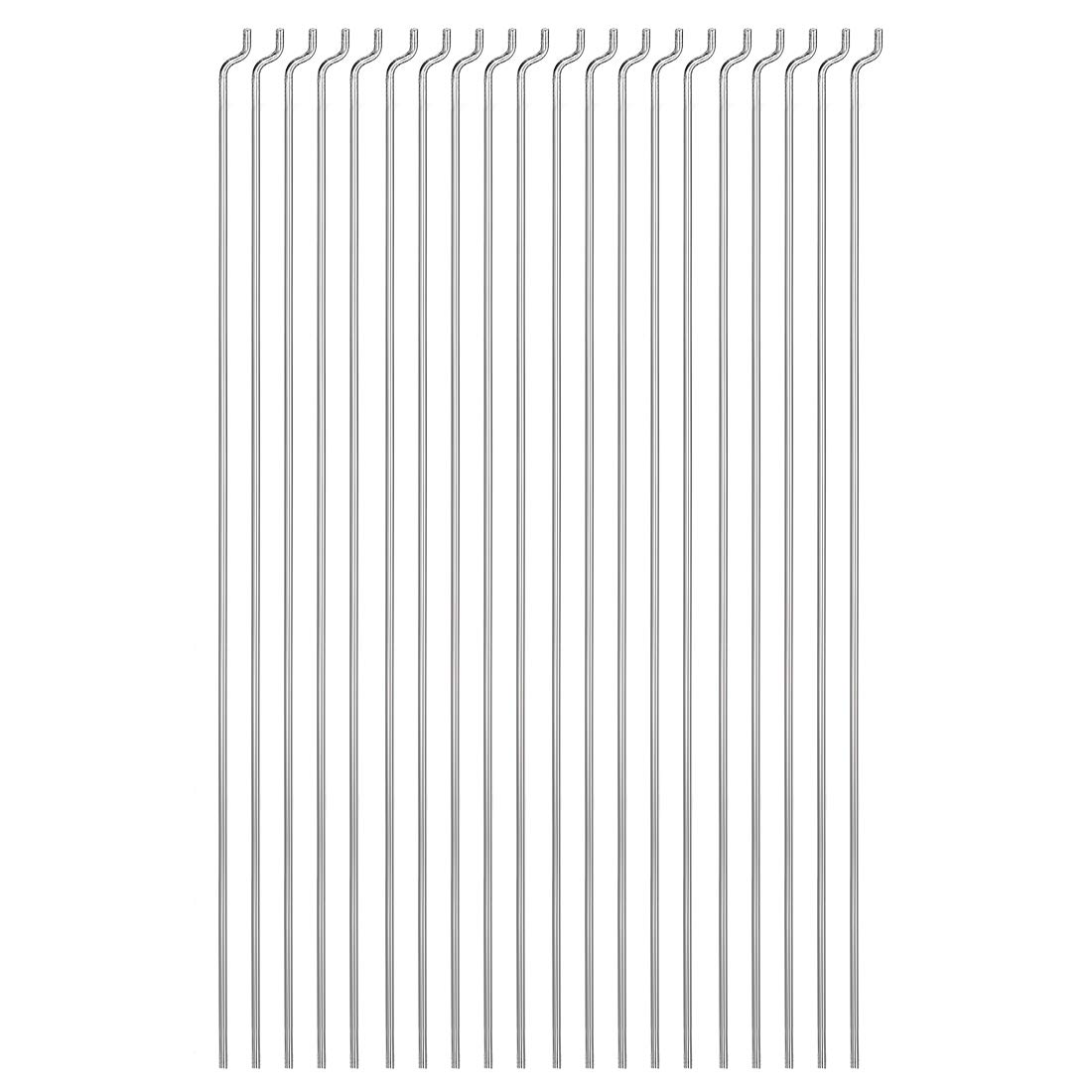 uxcell 1.2mm x 180mm (7 Inch) Steel Z Pull/Push
