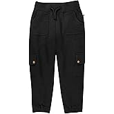 HonestBaby Unisex-Baby Easy Fit Cargo Sweat Pant 100% Organic Cotton Baby, Toddler, Boys, Girls, Unisex