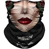 Seamless Neck Gaiter Shield Scarf Bandana Face Mask Seamless UV Protection for Motorcycle Cycling Riding Running Headbands