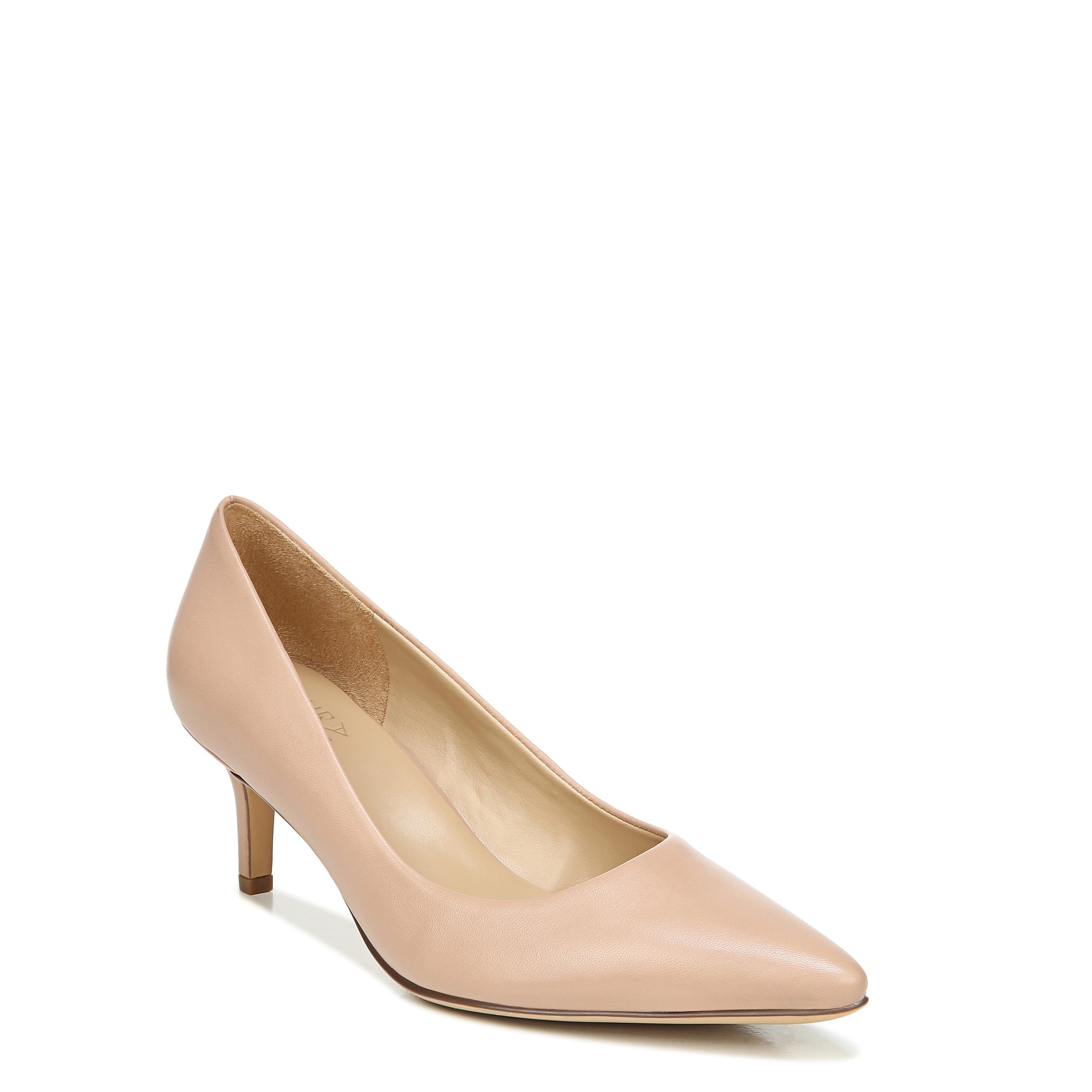 Photo 1 of Naturalizer Womens Everly Pump Creme Brulee Beige Leather 7 W