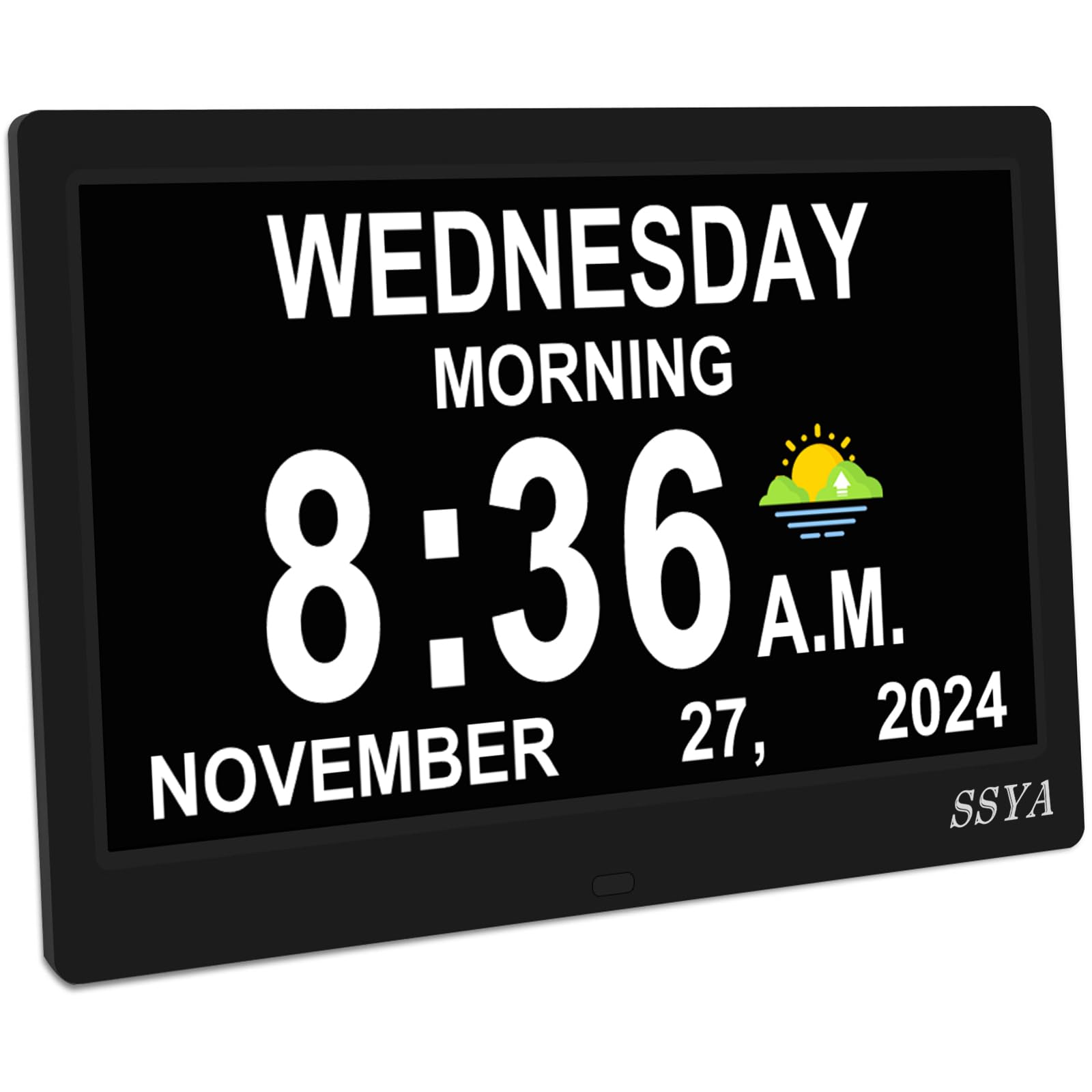 SSYA Dementia Clock For Seniors Digital Clock With Date And Day Of Ssya Dementia Clock For Seniors Digital Clock With Date And Day Of