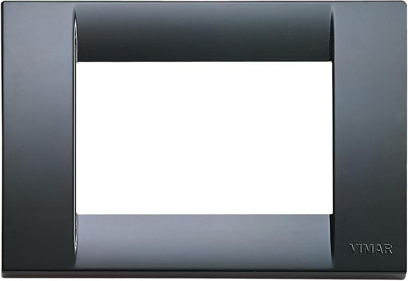 VIMAR Idea Classic 3 Module Technopolymer Plate Graphite Grey 16743.15