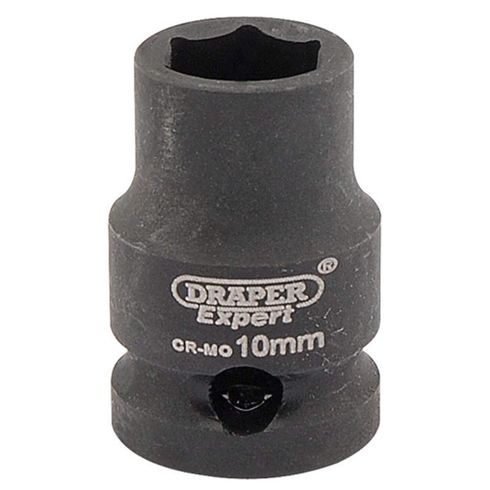 Draper 6869 3/8" Square Drive Hi-Torq 6 Point Impact Socket, 10 mm Size , Blue