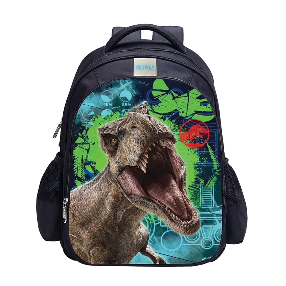 MATMO Dinosaur Backpack Dinosaur Backpacks for Boys School Backpack Kids Bookbag, Dinosaur 2, OneSize, Cartoon