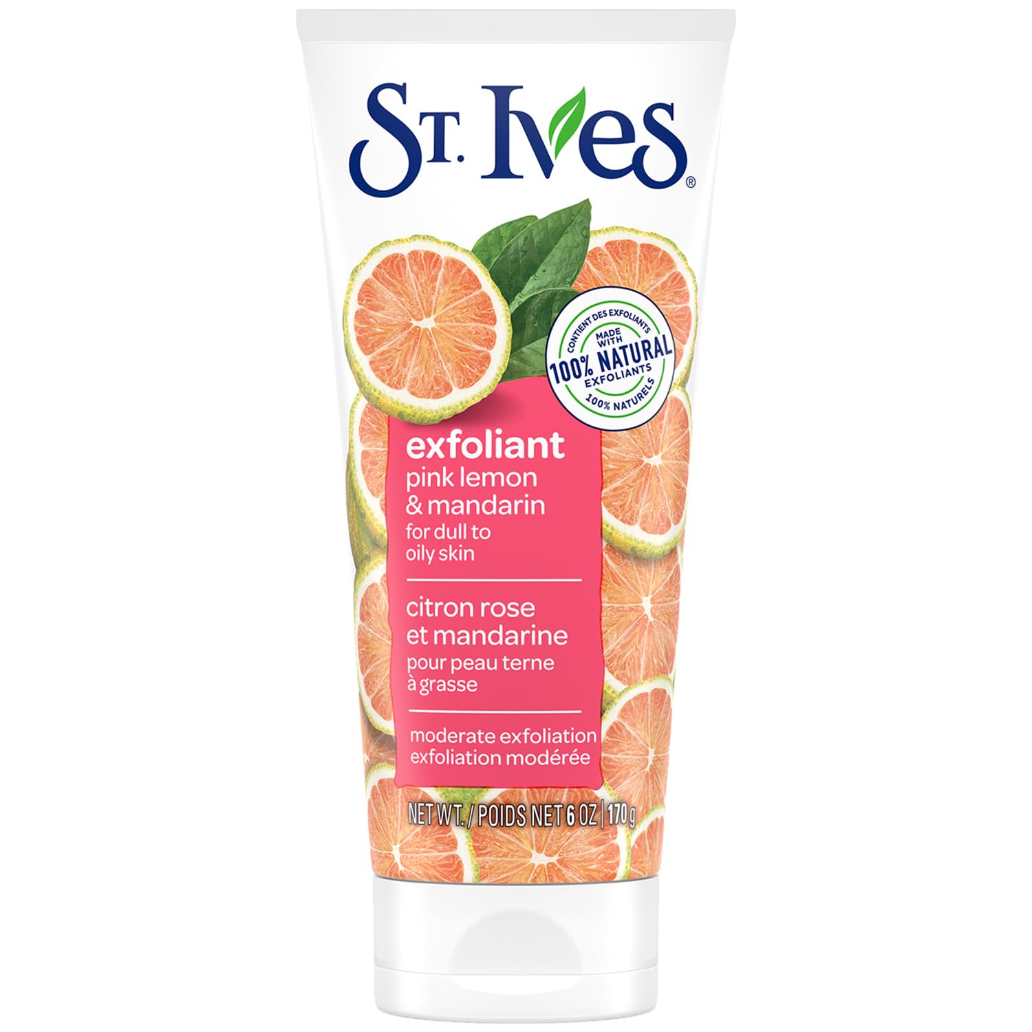 St Ives 150ml Radiant Skin Pink Lemon & Orange Scrub (Packaging may vary)