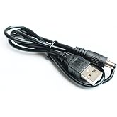 Dogrook 5V DC5.5 Charging Cable for No Shock Bark Collars for Dogs | Replacement 5V DC5.5 charging cable compatible for Dogrook humane no shock rechargeable bark collar for dogs.