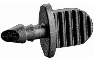 Orbit 67403 1/4" Barb Drip Irrigation Drip Plug, 25-Pack