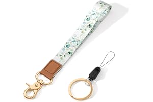 ZAXMEY Wrist Lanyard for Keys, Cute Wrist Strap Lanyard, Key Chain Holders, Wristband Key Chain