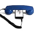 Opis 60s Micro : Retro Phone Handset/USB Handset/Handset for Cell Phone/Phone Receiver for Cell Phone/Retro Telephone Handset/Retro Phone for Cell Phone/Retro Mobile Phone (Blue)