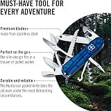 Victorinox Huntsman Swiss Army Knife Medium Multi Tool 15 Functions Blue view 5