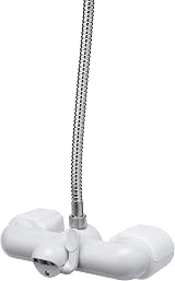 Croydex Shower Head and Hose Mixer Set with Riser Rail 1.5m Rub Clean view 3