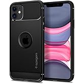 Spigen Rugged Armor Designed for iPhone 11 Case (2019) - Matte Black