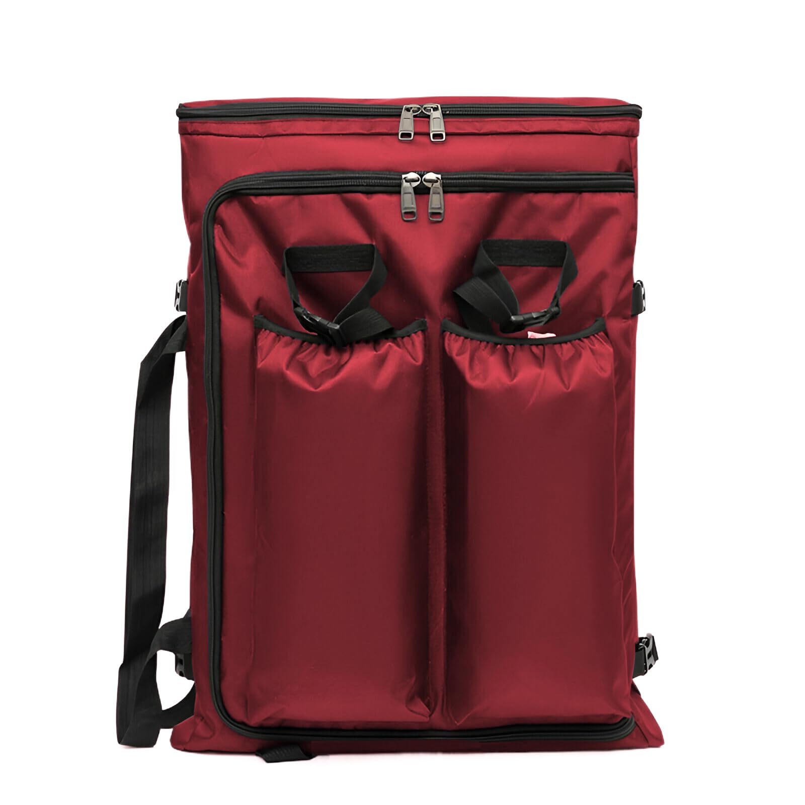 JIAHG 4K Art Portfolio Case Waterproof Artwork Carry Backpack Poster Board Storage Shoulder Bag Multi-Functional Sketchpad Bag Student Outdoor Drawing Painting Art Supplies