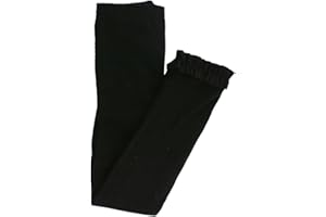 RuffleButts Baby/Toddler Girls Footless Ruffled Tights