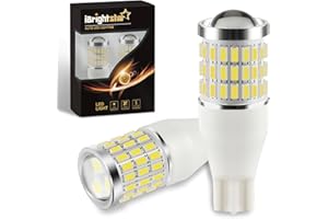 iBrightstar 921 LED Bulb White, T15 912 LED Reverse Light Bulbs Super Bright for Parking Lights Backup Lights, 2 Pack