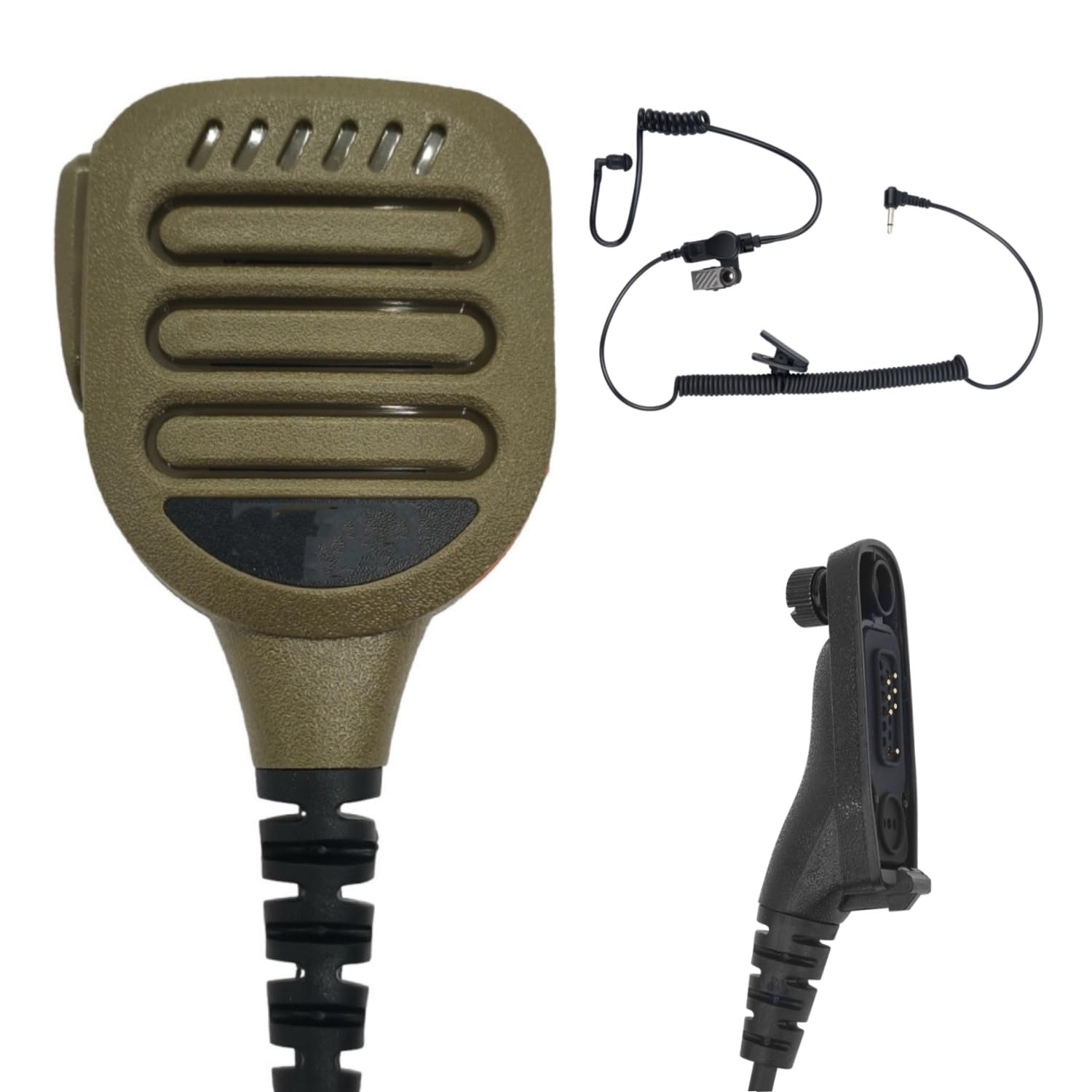 Photo 1 of Pdflie IP65 Waterproof Shoulder Mic for Motorola APX 900 1000 4000 6000 7000 8000 XPR 6350 6550 7350 7350e 7550 7550e 7580e, Walkie Talkie Accessories Remote Handheld Radio Speaker Lapel Microphone