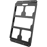 Packout Mounting Plate Compatible with Milwaukee Packout Toolbox,Aluminum Mounting Base Storage Toolbox on Wall or Floor,(Half Plate)