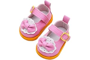 Doll Shoes, Cute Bow Doll Princess Shoes Doll Shoes Mini Doll Costume Accessories