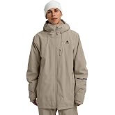 Burton Men&rsquo;s Reserve 2-Layer Shell Jacket &ndash; Waterproof Winter Snowboard Jacket for Layering with Hood &amp; Tech Pockets