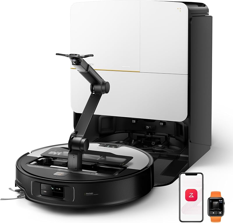 Saros Z70 Saugroboter mit Wischfunktion, OmniGrip Arm, KI-gestützt