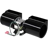 Hiorucet 812-4900 Convection Blower Fan for Quadrafire 1200i Classic Bay Insert, Castile, Contour, Santa Fe Pellet Stoves, for Quadrafire Wood &amp; Gas Stove 7100FP, Columbia Bay FS &amp; Insert, Garnet T