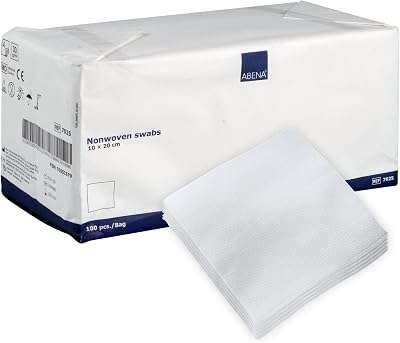 ABENA Gauze Pads 10x20cm Pack 100 Non-Sterile Non-Adhesive Wound Dressings
