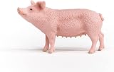 Schleich Farm World Pig Toy Figurine - Realistic Animal 2.3 inch Kids 3+ view 8