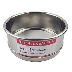 LABALPHA 1600 Mesh Lab Sieves, Test Sieve #1600