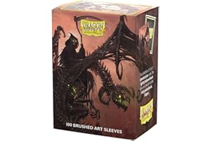 Dragon Shield | Brushed Art Sleeves | Halloween 2025 | 100 CT - Smooth & Tough Premium TCG Sleeves | Compatible with Pokemon, Flesh & Blood, One Piece & Magic The Gathering