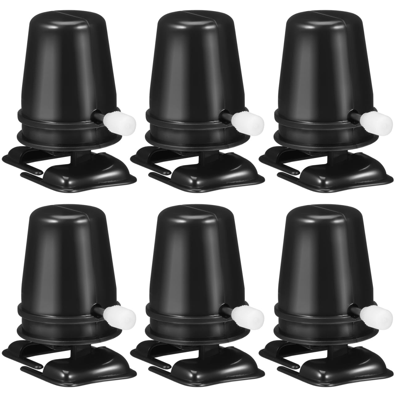 BESTonZON Mini Wind-up Movement for Diy Craft Toys Plastic Clockwork Mechanism Replacement Part for Creative Projects and Toy Repairs